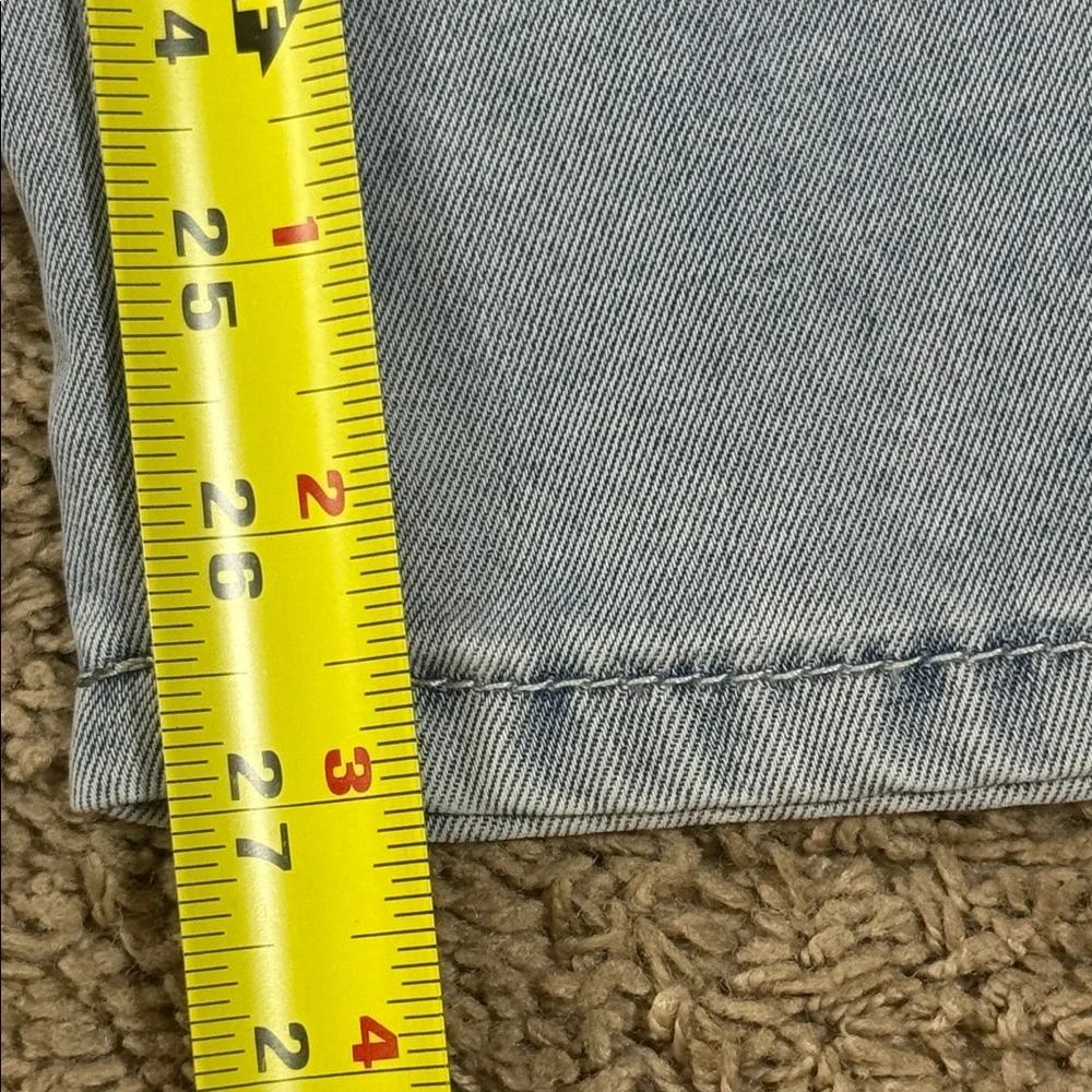 Yozy Blue Star Patch Women High Waist Wide Leg Jeans SKU1411 - Picture 8 of 16
